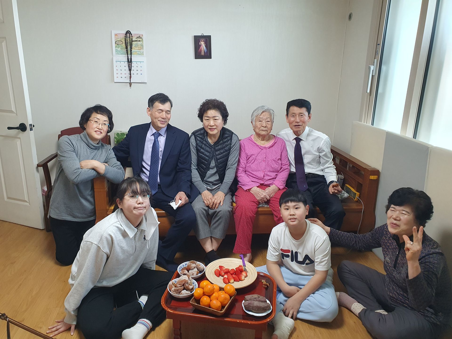 박정남 어머님 아버님 사진