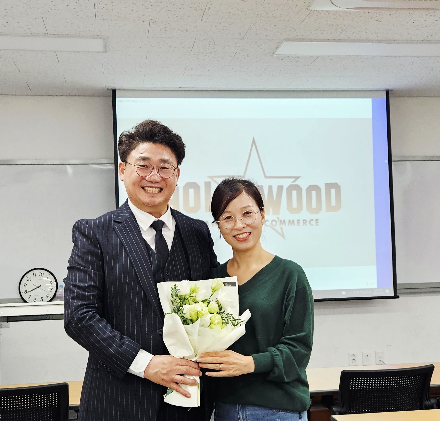 피렌체헐리우드 영화제3관왕후 강광민 대표님과 촬영