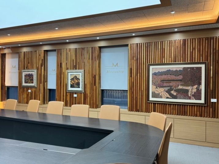 故이한우 화백. 작품 [아름다운 우리 강산]