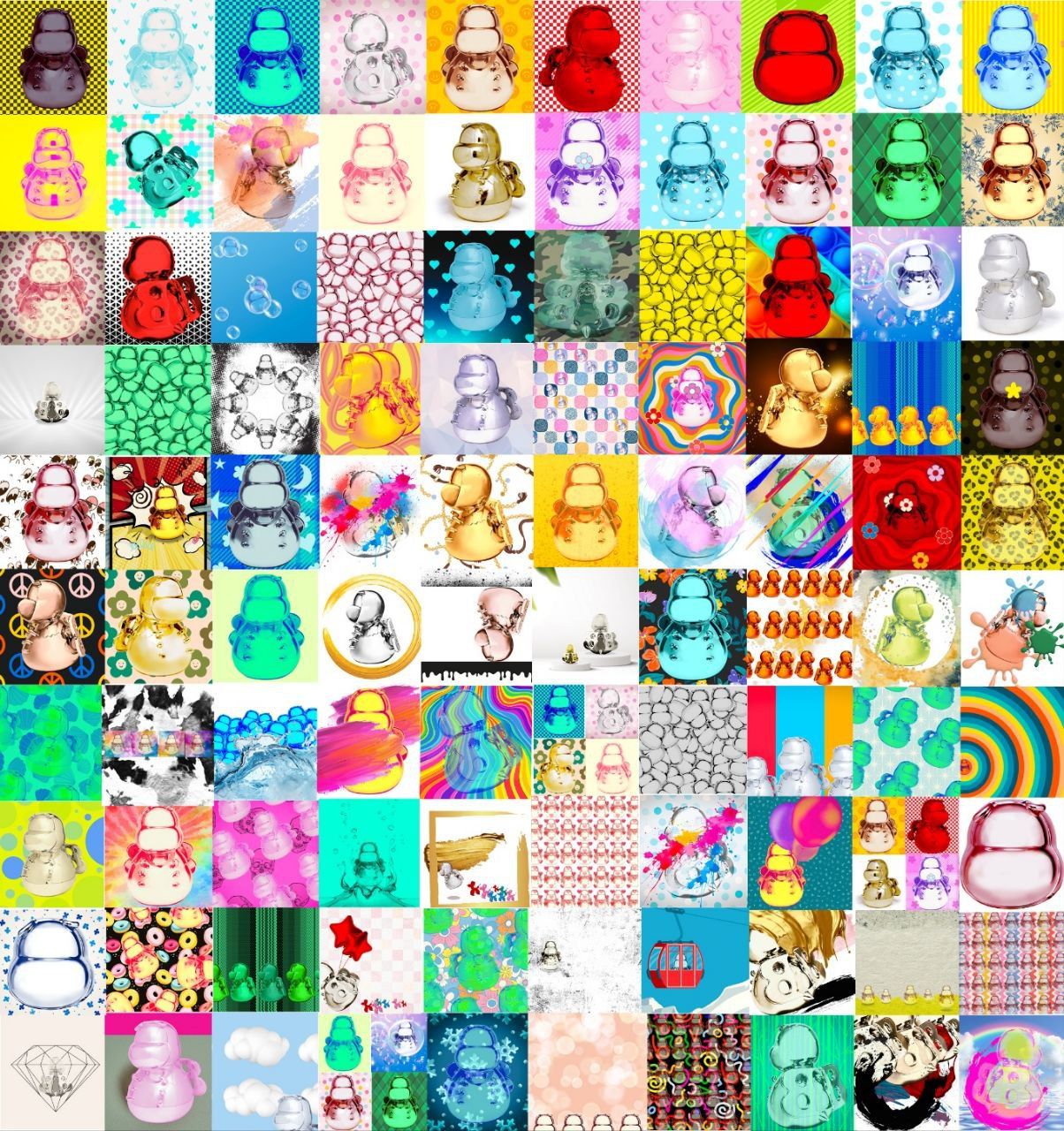 글로벌 아티스트 시슬리 엘 "Bee The Brave(Gold) NFT작품