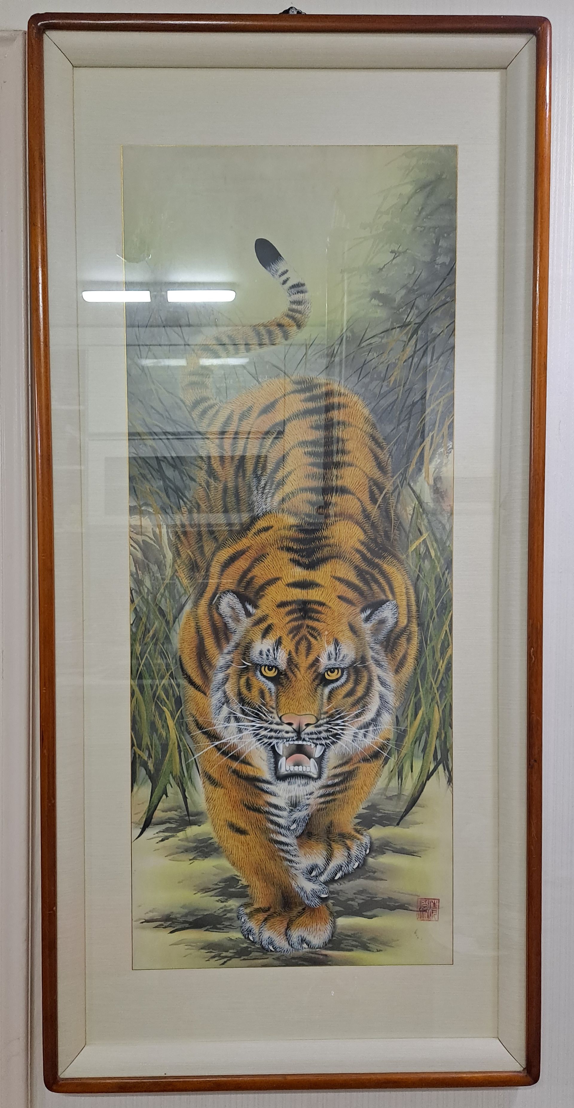 호랑이 입체그림