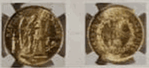 1875A Gold 20 Franc NGC MS64