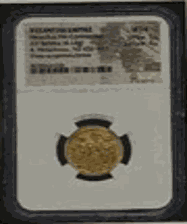 three emperors/cross & Heraclonas  Fr-107 S-769type (4,42g) -UNC