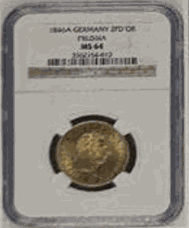 1846A GERMANY 2FD'OR PRUSSIA