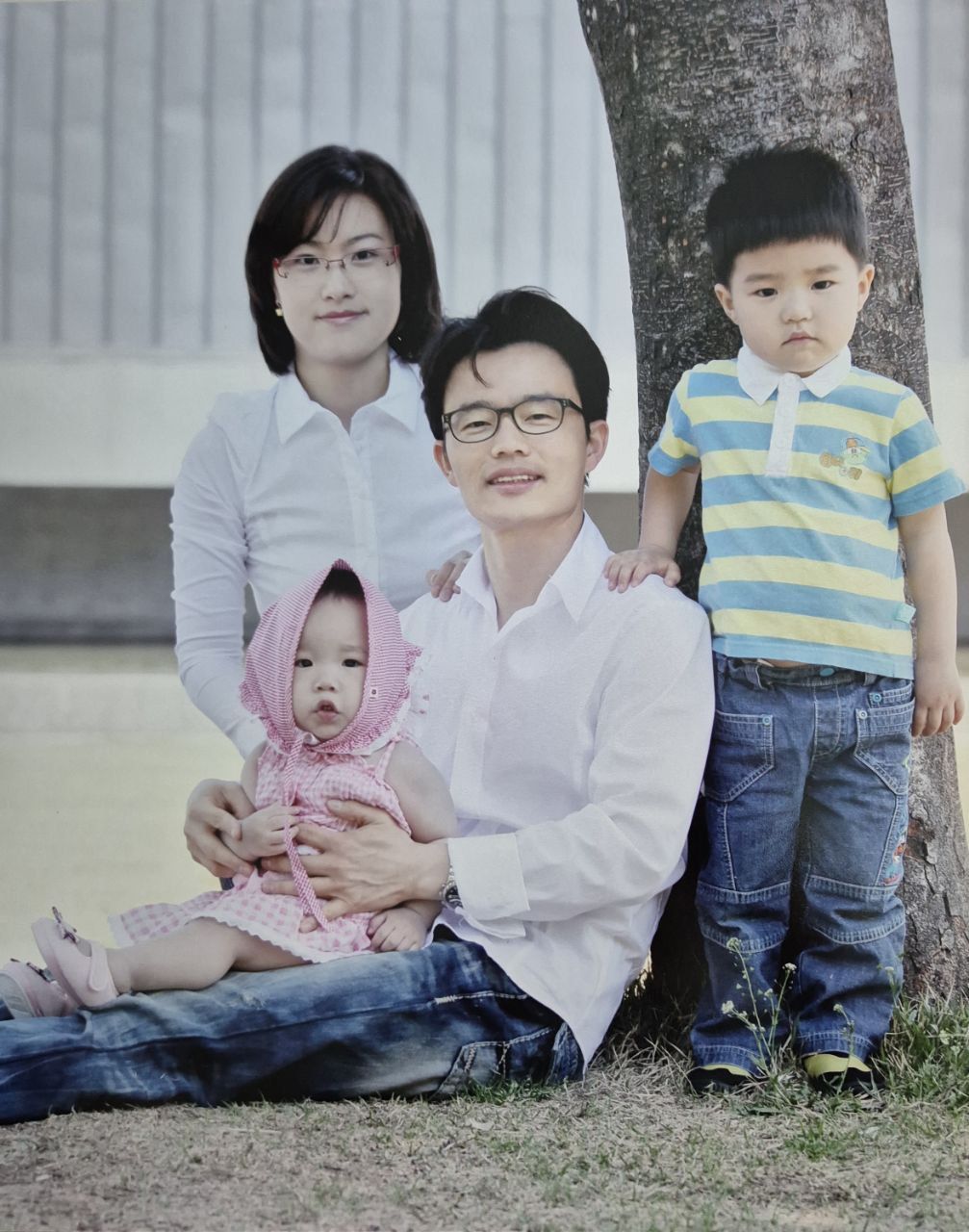 사랑스런 가족 사진